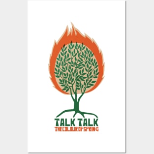 Talk Talk  • •  Retro Style Aesthetic Design Posters and Art